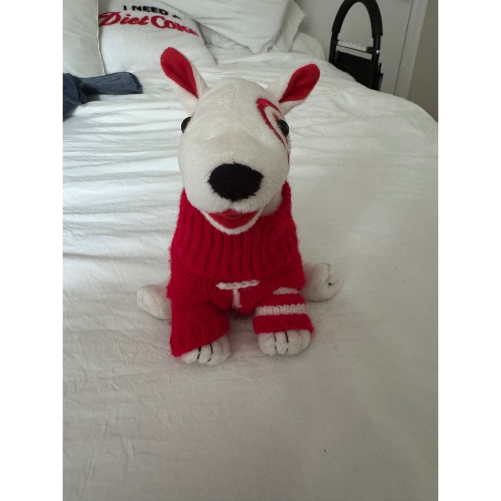 Target 2005 Bullseye Dog Plush Mascot